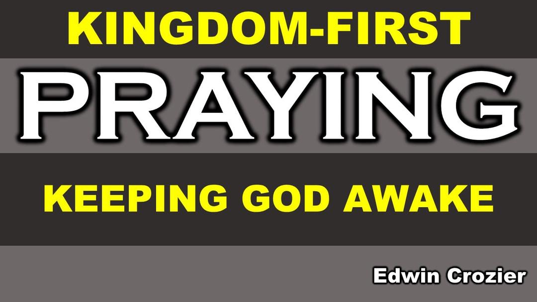 Keeping God Awake (Edwin Crozier)