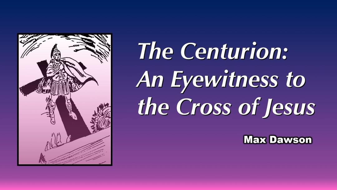 When I Survey the Wondrous Cross (Max Dawson)