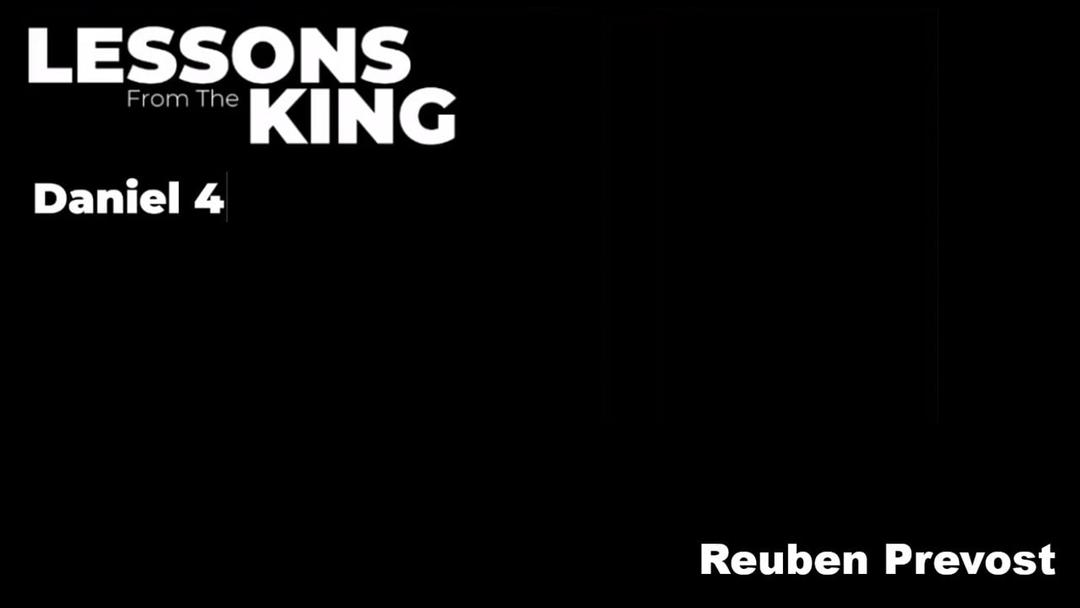 Lessons From The King - Reuben Prevost 5-15-22 PM