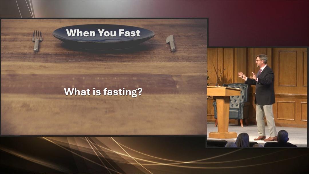 When You Fast (Part 1)