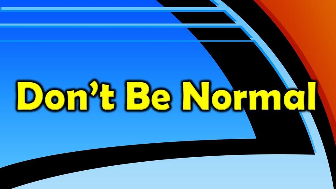 Don't Be Normal (Benjamin Lee)