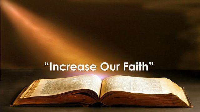 "increase Our Faith" ()Kris Emerson)