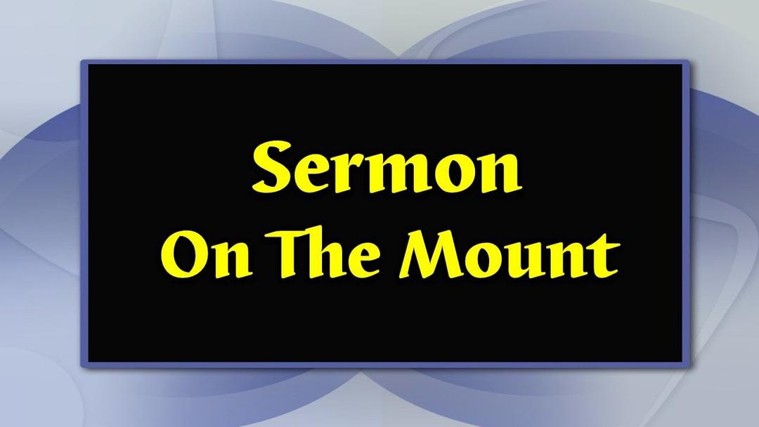 Sermon On The Mount (Benjamin Lee)