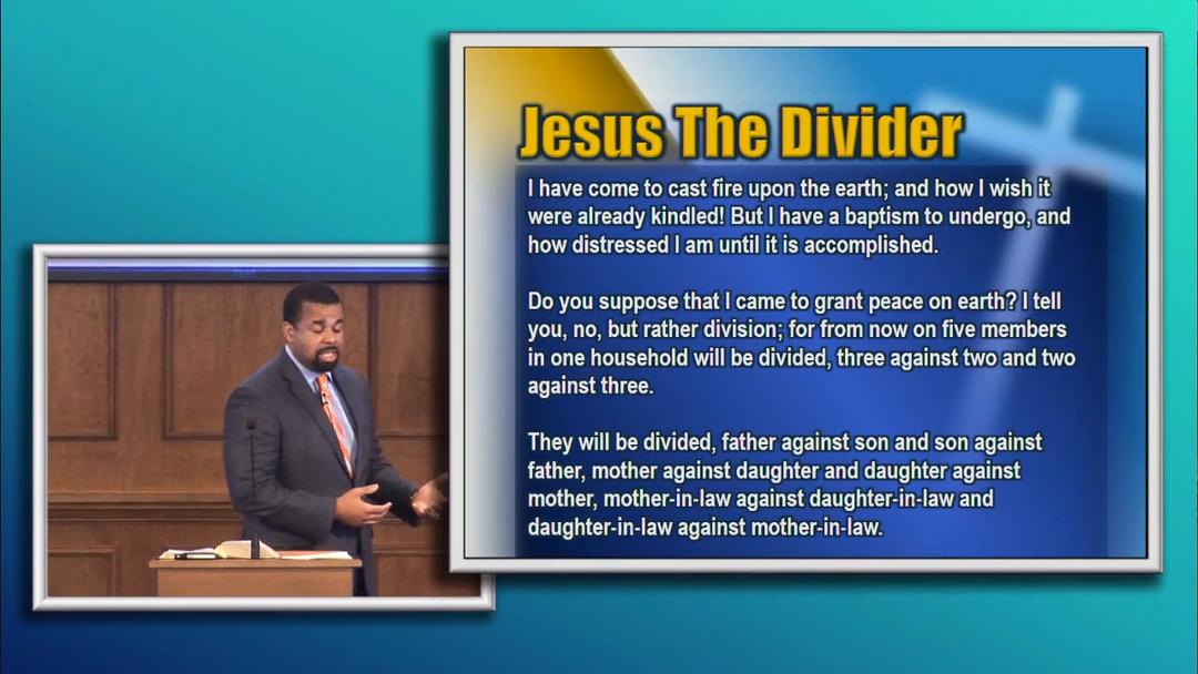 Jesus the Divider - Benjamin Lee