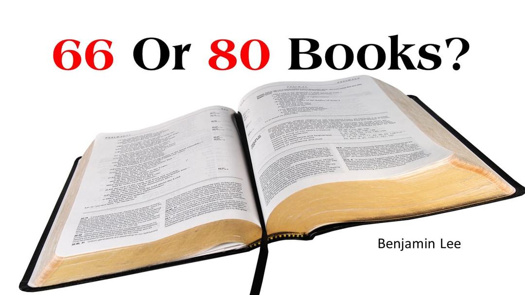 66 or 80 books? (Benjamin Lee)