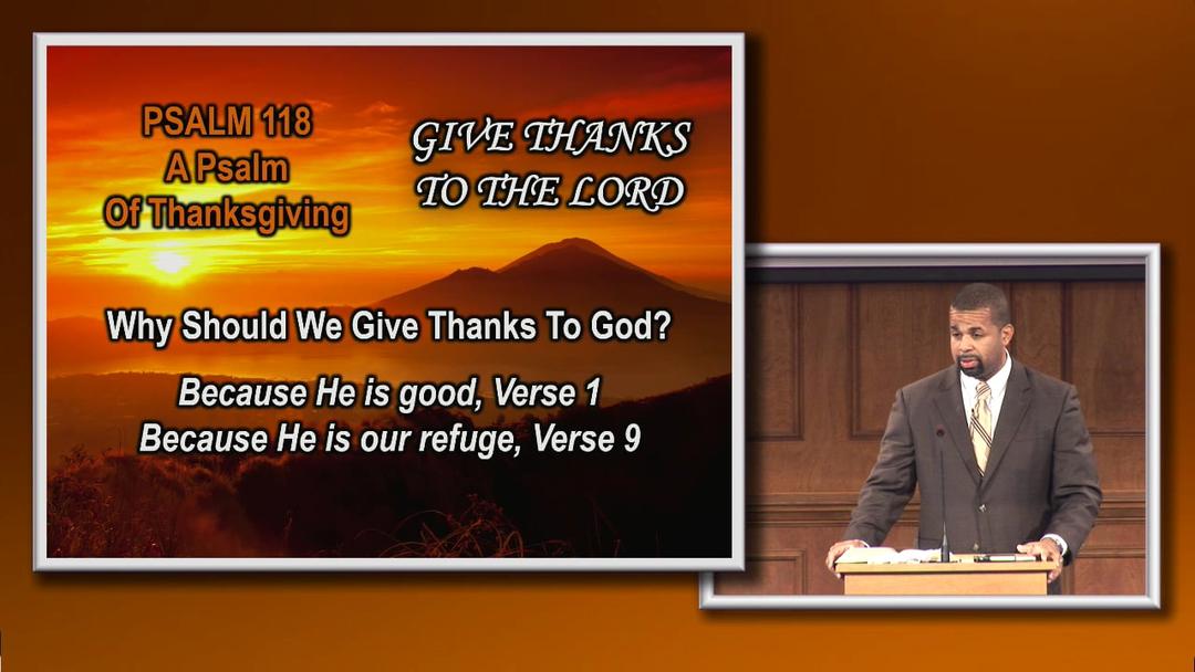 Give Thanks To The Lord (Benjamin Lee)