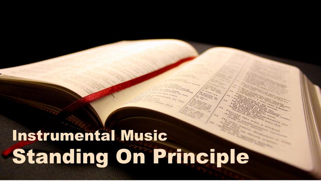 Instrumental Music: Standing on Principle (David Banning)