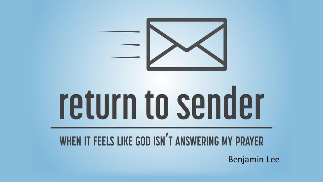 Return To Sender (Benjamin Lee)