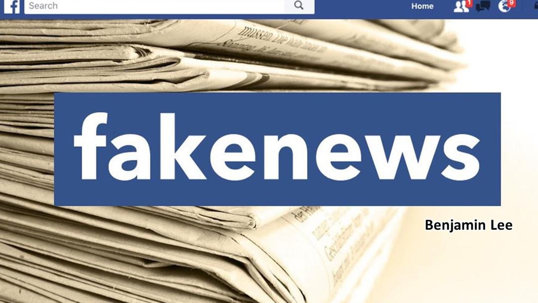 Fake News (Benjamin Lee)