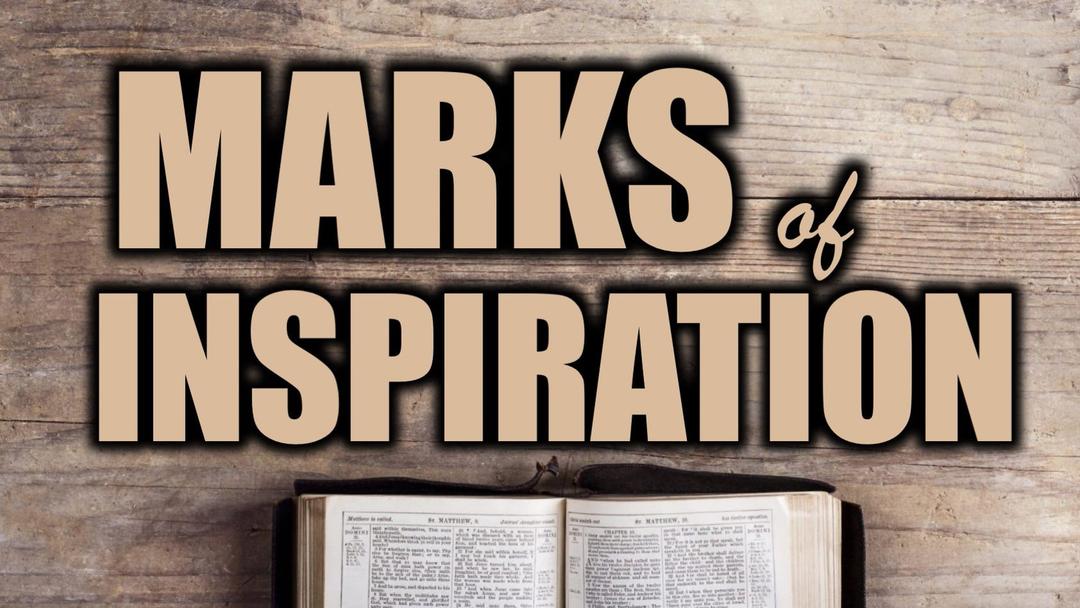 Marks of Inspiration (David Banning)