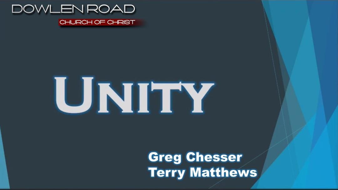 Unity (Greg Chesser, Terry Matthews)