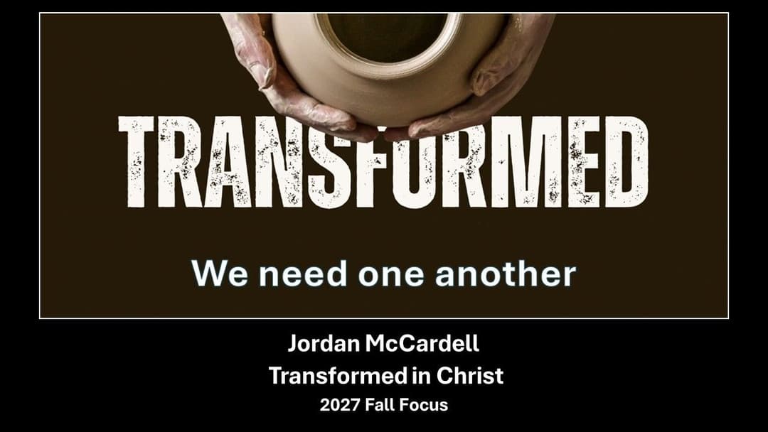 Transformed in Christ