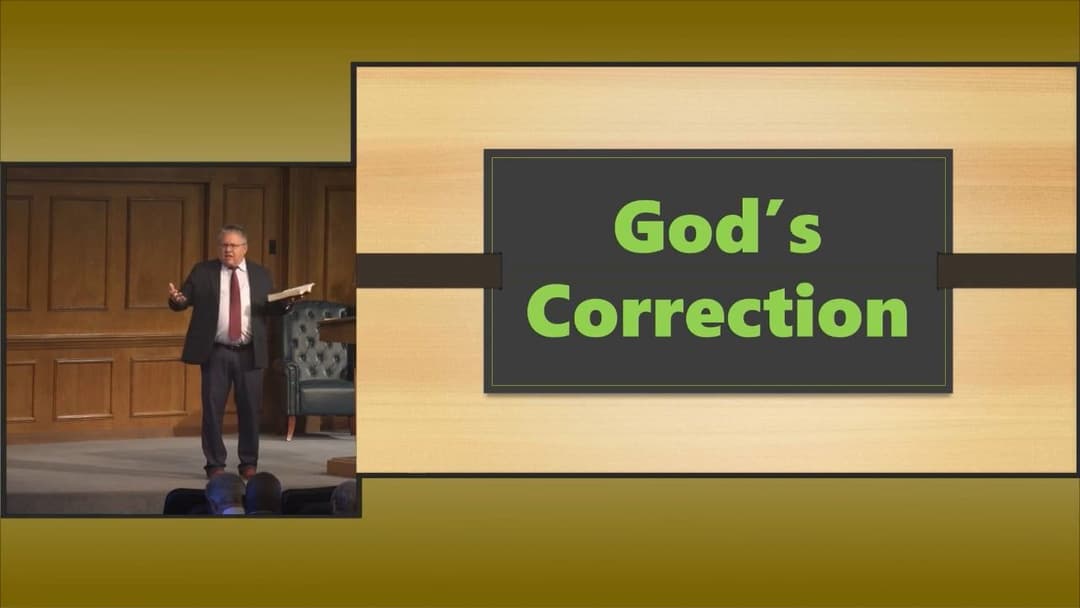 God’s Correction