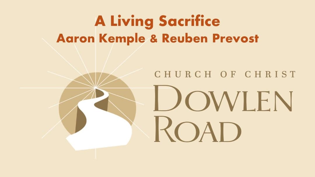 A Living Sacrifice