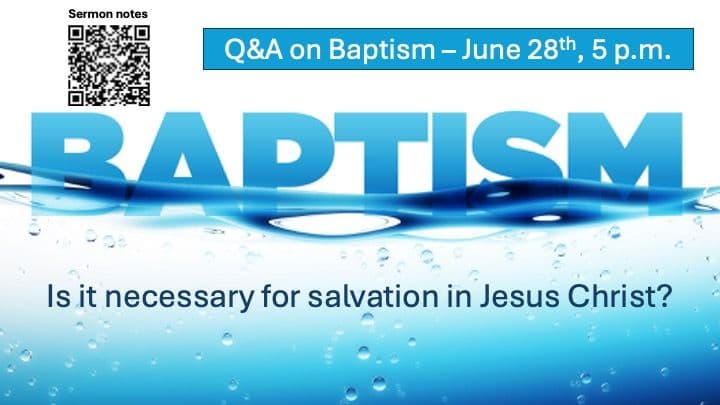 Is Baptism Necessary for Salvation