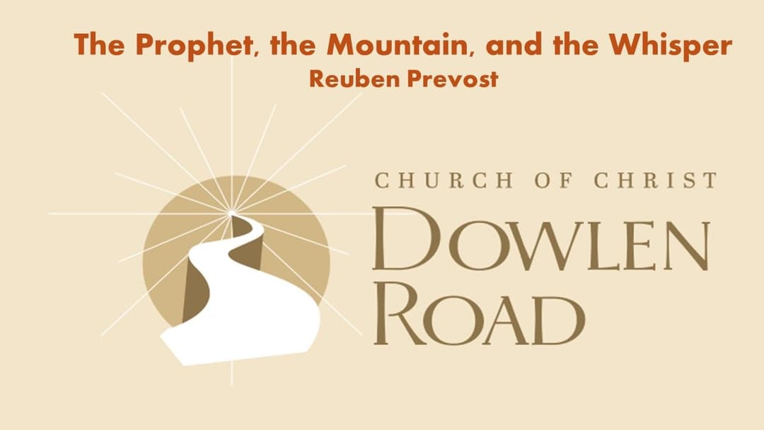 The Prophet, the Mountain, and the Whisper