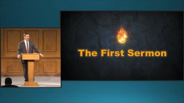 The First Sermon