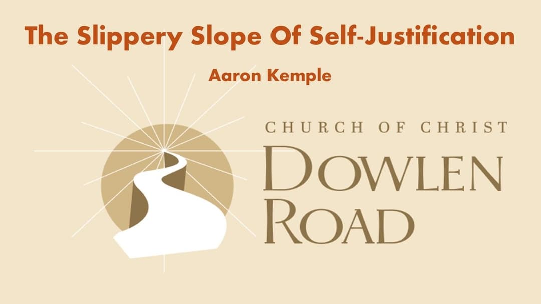 The Slippery Slope Of Self-Justification